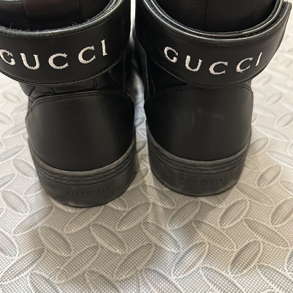 Gucci.  Men’s high tops. Seldom worn. - Picture 3 of 7